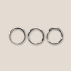 Sombra Dreier-Set Silber