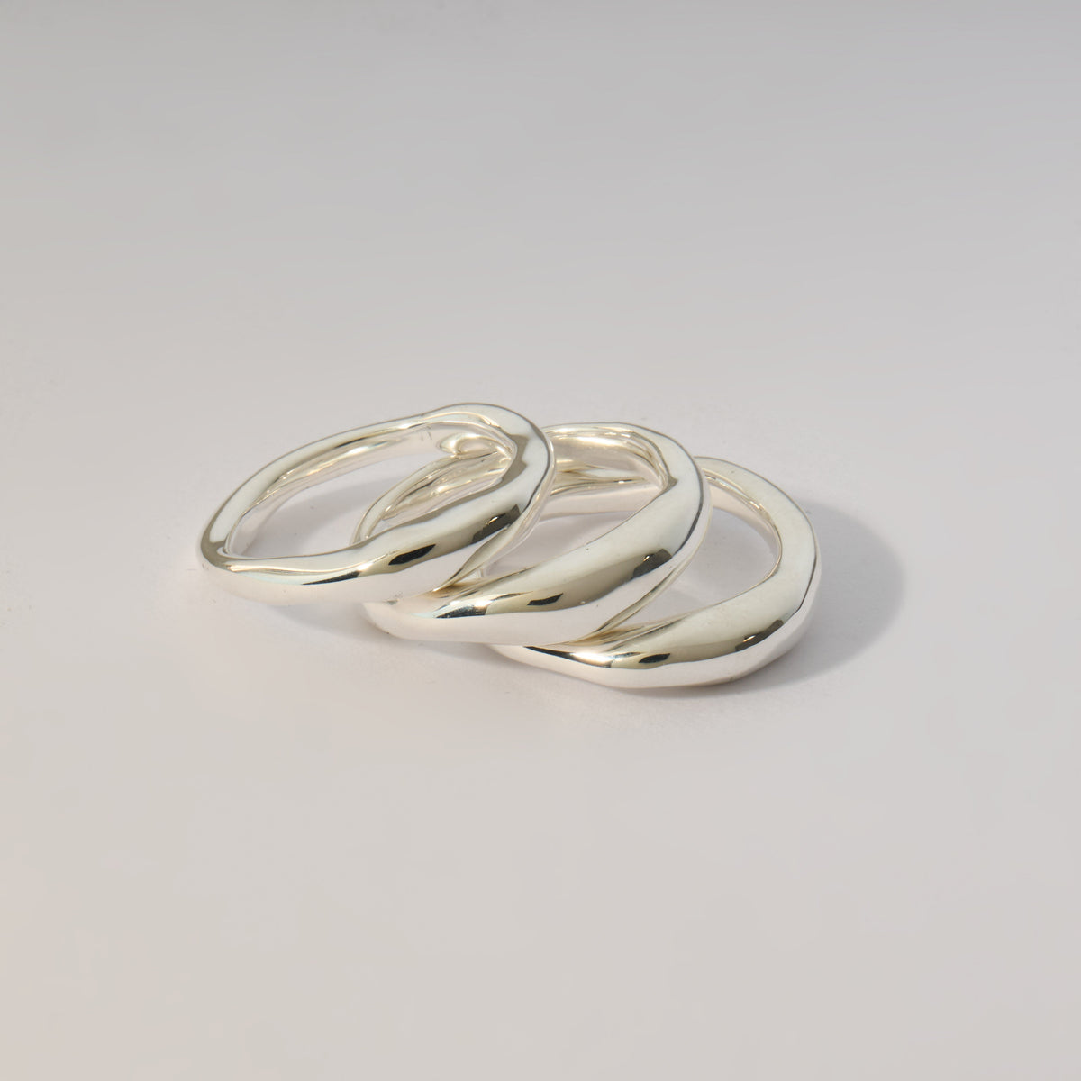 Sombra Dreier-Set Silber
