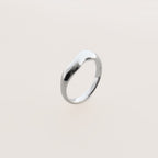 Onda Ring Silber