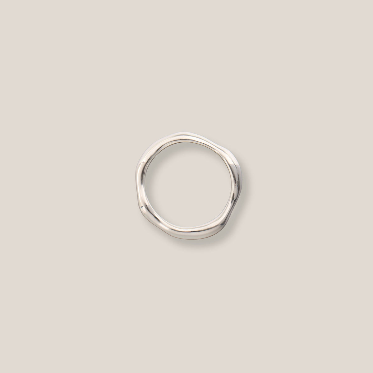 Onda Ring Silber
