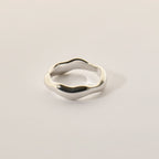 Onda Ring Silber