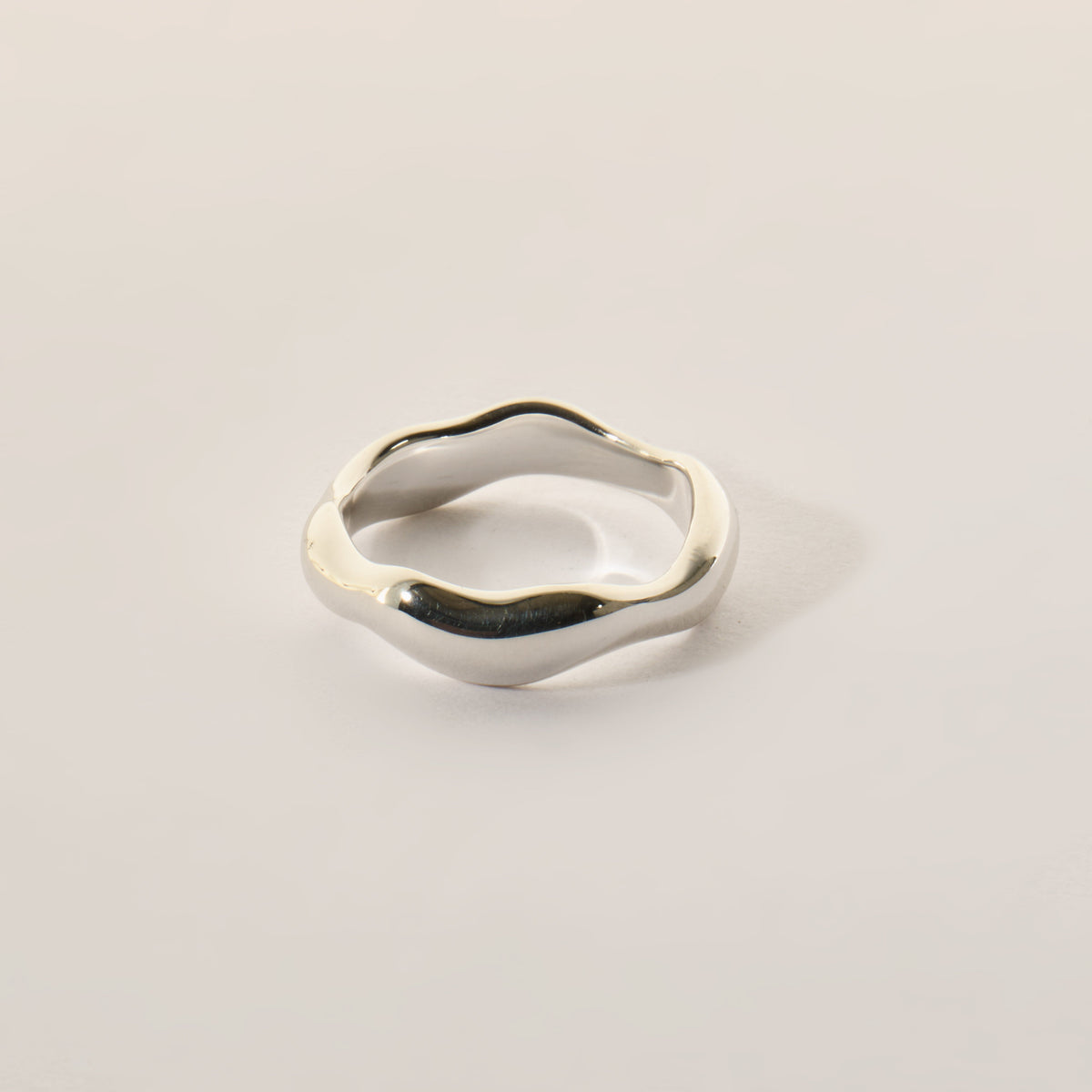 Onda Ring Silber